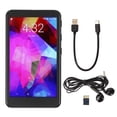 thumbnail image 2 of MP3 MP4 Player with BT and WiFi, 3.97in Full Touch Screen Portable Lossless MP4 Music Player with Voice Recorder, Ebook, Headphones & SD Card, HiFi Digital Audio Player, 2 of 8