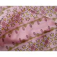 thumbnail image 4 of oneOone Silk Tabby Fabric Floral Block Decor Fabric Printed BTY 42 Inch Wide, 4 of 4