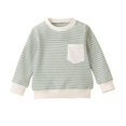 thumbnail image 1 of Chandails à Col Rond à Manches Longues pour Filles Rabais Mode Chandails Décontractés pour Filles Nouveaux Hauts à Col Rond à Manches Longues pour Filles Chandails à Col Rond à Manches Longues pour Filles Vert 18 Mois, 1 of 9