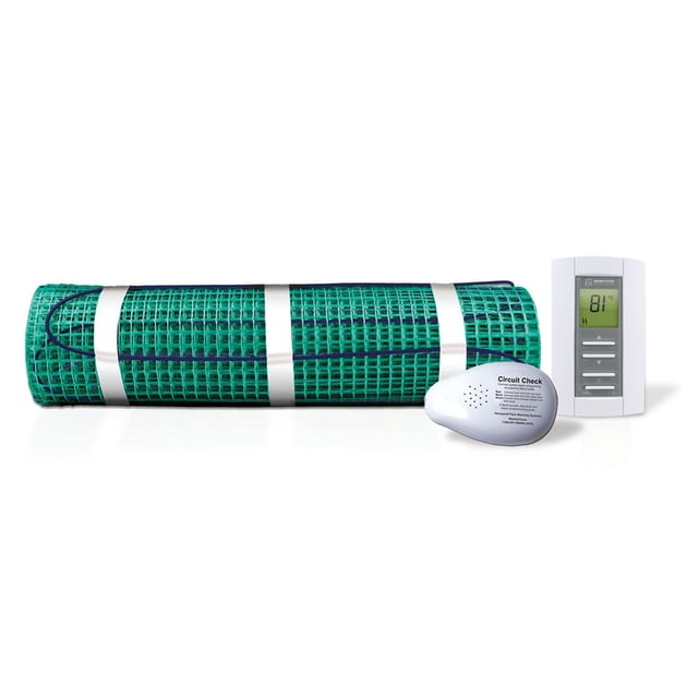 WarmlyYours TempZone Electric Radiant Floor Heating Flex Roll Kit 1.5' x 30'