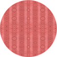 thumbnail image 1 of Ahgly Tapis d'Intérieur Lavable en Machine Carré Rouge, 3 Pieds Carré, 1 of 7