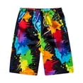 thumbnail image 1 of Cadeaux pour Hommes LSLJS Shorts Décontractés de Plage à Séchage Rapide pour Hommes, Style Vacances, Impression Spéciale. Shorts pour Hommes, 1 of 2