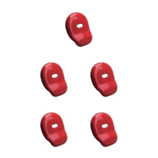 Youkk Stylish And Easy Installation Rear Door Handle Trim Exterior Durable And Long-Lasting ABS Materials Race Red 5Set