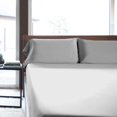 thumbnail image 3 of MALOUF 100% Rayon from Bamboo Sheet Set, King, Ash, 3 of 4