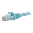 thumbnail image 1 of C2G Câble Ethernet de Réseau Cat6a Sans Accroc Non Blindé (UTP) de 25 Pi - Câble de Patch - RJ-45 (m) vers RJ-45 (m) - 25 Pi - UTP - CAT 6a - Moulé, Sans Accroc, Échoué - aqua, 1 of 4