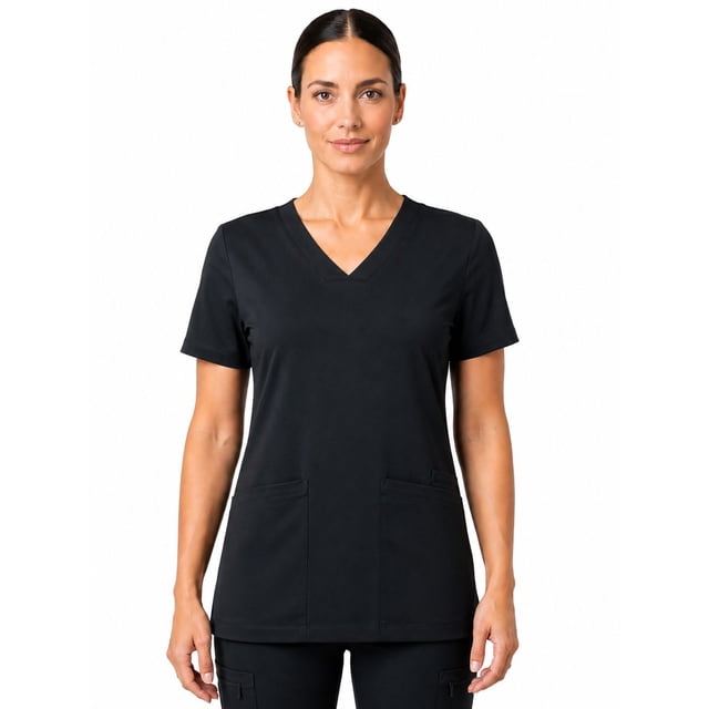 FLEX SCRUBS™ Ladies Scrubs V Neck Top