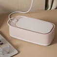 thumbnail image 4 of TopLLC Ultrasonic Jewelry Cleaner, Portable Sonic Cleaning Machine with One-Touch Operation, 15oz 45KHz High-Frequency Ultrasonic Cleaner for Eyeglasses Rings Necklaces Dentures and Makeup Brushes, 4 of 6