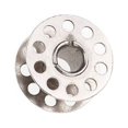 thumbnail image 3 of 10pcs Metal Rotary Bobbins for Household Sewing Machine Silver, 3 of 6