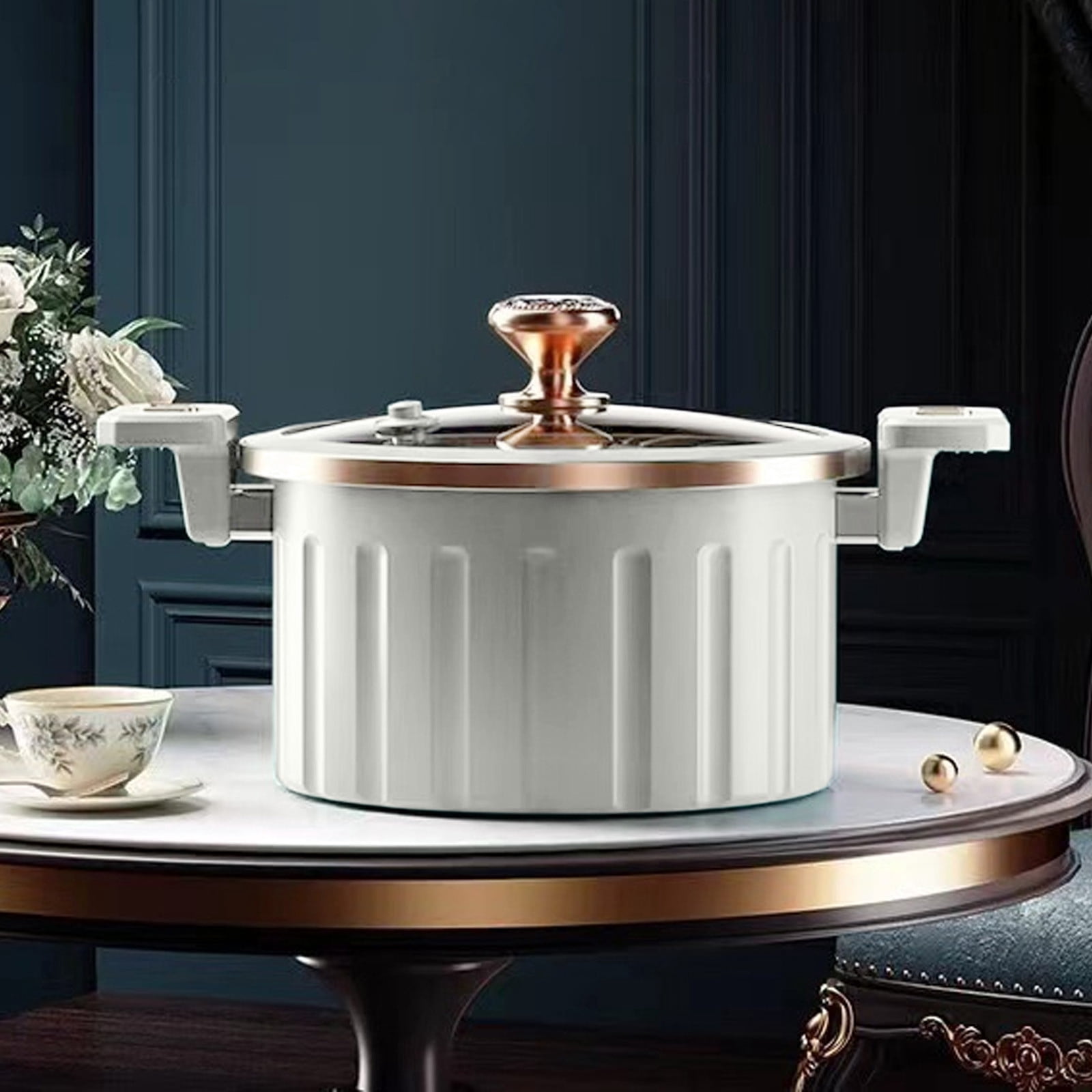 8L Multifunctional Pressure Cooker with Vacuum Seal Technology