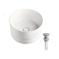 thumbnail image 1 of DROP Bath and Kitchen DR091335 Bathroom Vessel Sink Set, 1 of 5