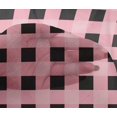 thumbnail image 4 of oneOone Viscose Chiffon Fabric Gingham Check Printed Fabric 1 Yard 42 Inch Wide, 4 of 4