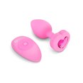 thumbnail image 2 of B-Vibe Prise Bijou en Forme de Cœur Vibrant Rose P/M, 2 of 17