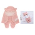 thumbnail image 4 of Baby Swaddle Blanket Receiving Wrap Sleeping Sack for Infant Accessories, for S Pink, 4 of 8