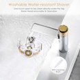 thumbnail image 3 of Bald Head Shaver for Men, Electric Razor for Women Shaver Hair Remover for Leg Face Lips Body Arm Bikini Trimmer, Wet Dry Waterproof, USB Rechargeable, 3 of 7