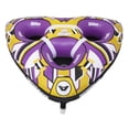 thumbnail image 3 of Airhead Turbo Blast 3 Person 81" x 107" Inflatable Boat Towable Water Inner Tube, 3 of 12