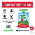 thumbnail image 3 of GoGo squeeZ Compote de Fruits, Pomme Fraise, Sans Sucre Ajouté. 90g par Sachet, 4 Sachets, 3 of 5