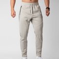 thumbnail image 4 of Ceisia Pantalon Décontracté Ample Uni pour Homme Taille Élastique à Cordon de Serrage Sport Cadeau Travail, 4 of 9