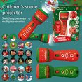 thumbnail image 5 of DEBGFS Christmas Flashlight Projector 21 Different Images，LED Christmas Story Projection Torch Indoor Outside Decor，Kids Luminous Toy Educational Gift(Green),Green, 5 of 5
