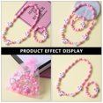 thumbnail image 5 of Ensemble de 2 Pcs/ensemble Bracelet Décoratif pour Enfants Collier Ensemble Perles en Bois Unicorn Kit de Bracelet, 5 of 5
