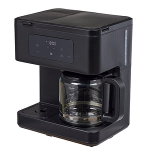Mainstays Dual Brew Side by Side Coffee Maker, 12 Cup Drip Plus Single Serve