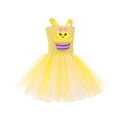 thumbnail image 3 of SXcggal One Robe Tutu Sans Manches pour Filles Deuxe avec Bandeau Ensemble Tenue Respirante Mignonne Décontractée Robe pour Fille, 3 of 5