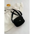 thumbnail image 1 of Mini Sac Carré à Rabat Minimaliste Sac d'École pour Filles Diplômées, Adolescentes, Étudiantes de Première Année, Élèves de Deuxième Cycle, Junior et Senior en Collège, Université et Lycée, Parfait pour l'Extérieur, les Voyages et la Rentrée Scolaire, 1 of 5