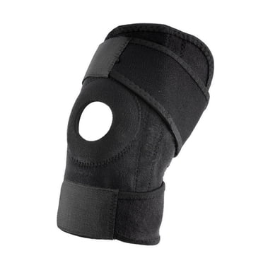 Knee Brace Support Sleeve Adjustable Open Patella Stabilizer Protector Nylon Wrap for Arthritis Meniscus Tear ACL Running Basketball Sports Athletic MCL Runners