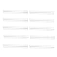 thumbnail image 2 of 10pcs Comb Binding Spines, Large Capacity Durable Book Part For Teacher Student Notebook File Making, 2 of 8