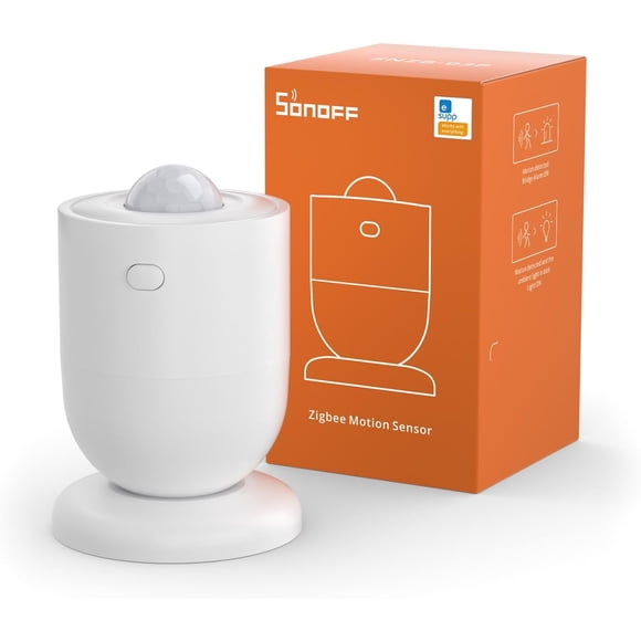 SONOFF Zigbee Détecteur de Mouvement SNZB-03P Zigbee 3.0 Compatible Scène Intelligente Locale Sécurité Domestique Fonctionne avec Alexa Google Contrôle Vocal Maison