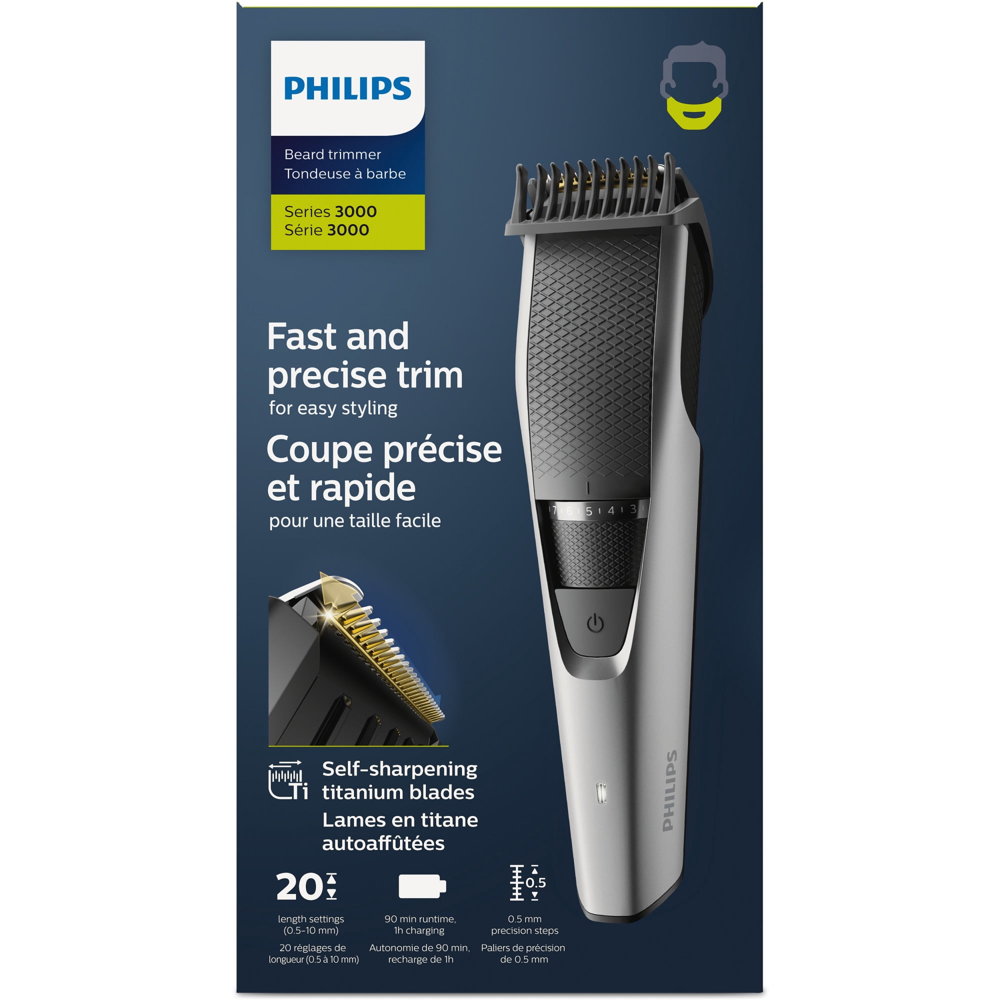 Philips Beard Trimmer 3000, BT3232