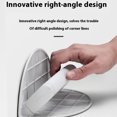 thumbnail image 4 of Maoww Outil de Ponçage d'Angle Réutilisable à Main Ensemble de Ponçage Microfin pour Ponçage Précis des Coins Support Demi-Rond+320Mesh*10 Pcs, 4 of 6