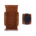 thumbnail image 1 of CAROOTU Multifunctional Watch Roll Travel Case Leather Watch Roll Box Watch Roll Organizer for Men, 1 of 7