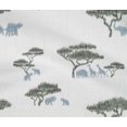 thumbnail image 4 of oneOone Cotton Flex Fabric Tree & Animals Ikat Printed Craft Fabric BTY 40 Inch Wide, 4 of 4