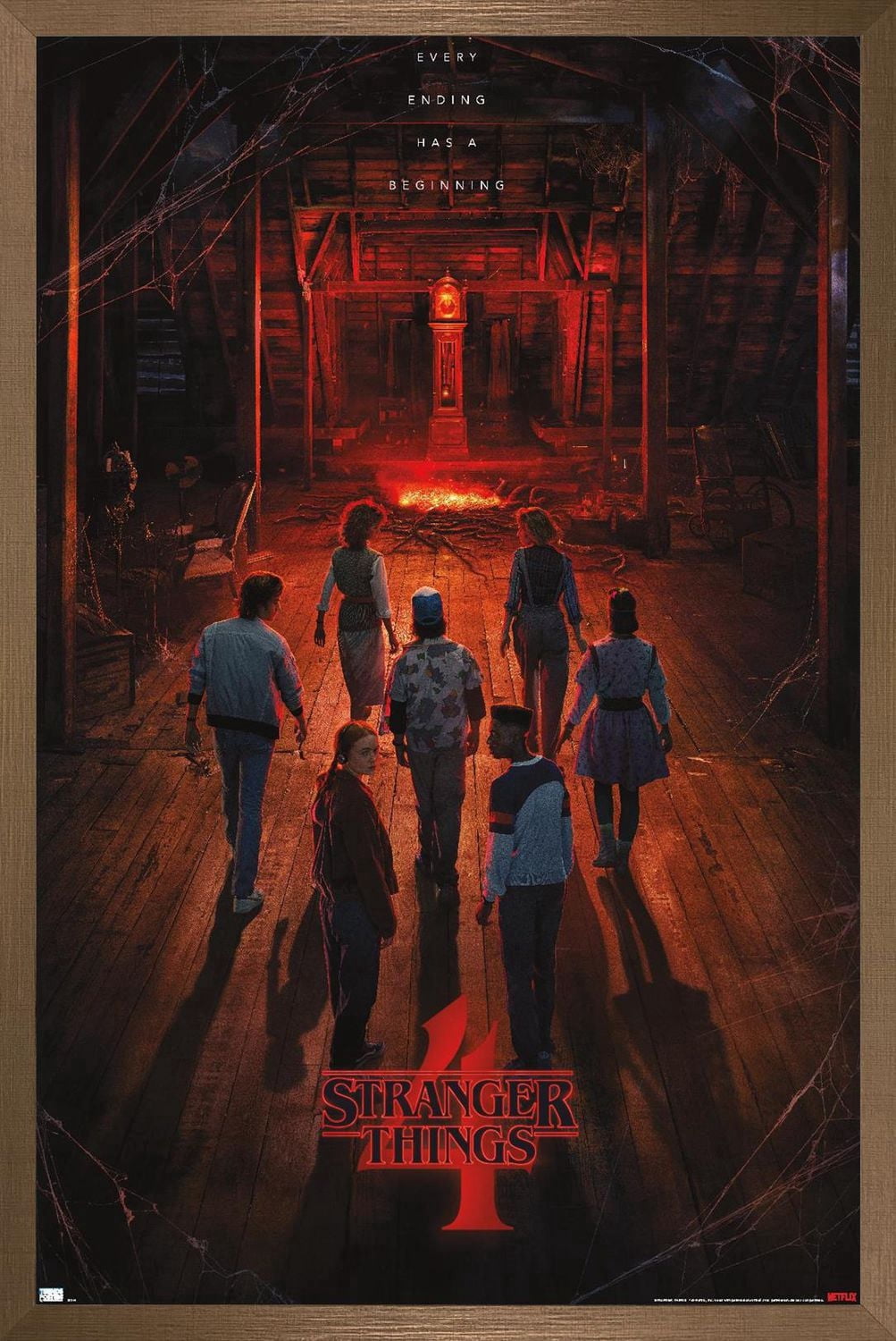 Netflix Stranger Things : Saison 4 - Creel House Teaser One Sheet