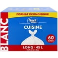 thumbnail image 3 of Great Value Sacs à Ordures de Cuisine Hauts, 45L, 60sacs, 3 of 4
