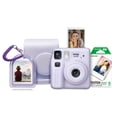 thumbnail image 3 of Refurbished Fujifilm 600024761 Instax mini SE Instant Camera Bundle - Purple, 3 of 5