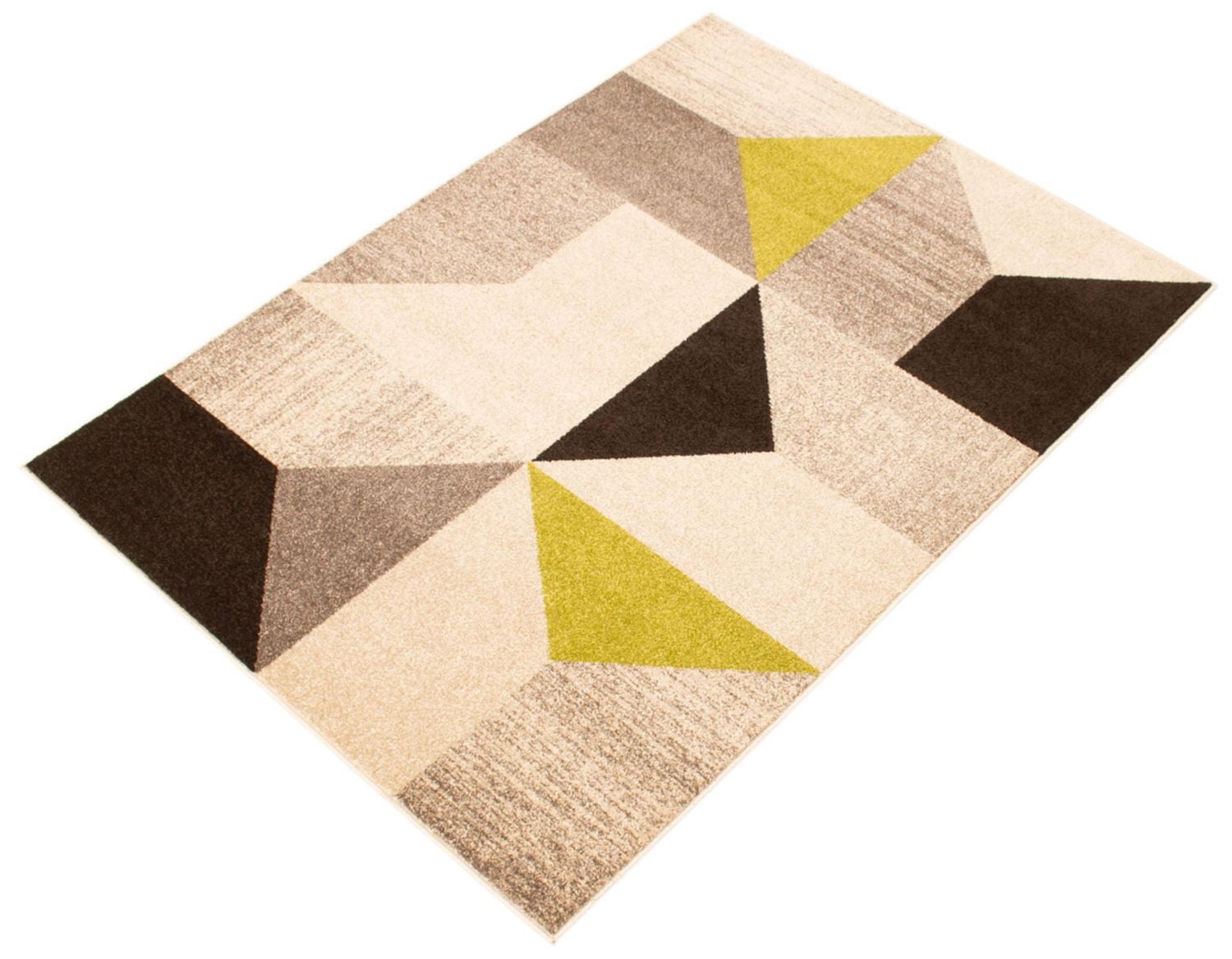 Tapis d'Interieur ECARPET Géométrique, pour Chambre à Coucher et Salon Collection Harlow