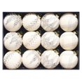 thumbnail image 1 of PIONEERWORKS 3.15“ Christmas Decorations Christmas Tree Decorations, 12-Pack Flocked & Hand-Painted Christmas Ornaments Unique Shaped for Elegant Holiday Styling and Festive Home Decor, 1 of 7