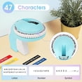 thumbnail image 2 of B90 Label Printer 3D Embossing Portable Manual Label Maker Labeling Machine 9mm, 2 of 6