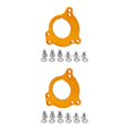thumbnail image 3 of Maoww Bike Adapter Plate Chain Guide Aluminum Alloy Conversion Replacement Parts Biking Portable Repairing Accessory Gold 2Set, 3 of 6