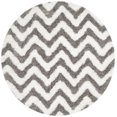 thumbnail image 4 of Safavieh Barcelona Carmella Zigzag Stripes Shag Area Rug, 4 of 7