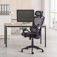 thumbnail image 4 of JOMEED Chaise Pivotante à Dossier Haut avec Hauteur Réglable pour la Maison et le Bureau, 4 of 12