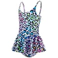 thumbnail image 3 of Girl Swimsuit One Piece Swimwear Quick Dry Summer Kids Bathing Suits 8-9 Years, 3 of 4
