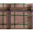 thumbnail image 3 of oneOone Georgette Viscose Fabric Tartan Check Print Sewing Fabric BTY 42 Inch Wide, 3 of 4