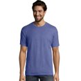thumbnail image 1 of Hanes Mens Big ComfortWash Garment Dyed Short Sleeve Tee, M, Deep Forte Blue, 1 of 1
