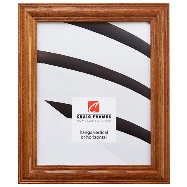 Craig Frames 440138 13 by 19-Inch Picture Frame, Wood Grain Finish, 1.265-Inch Wide, Brown
