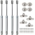 thumbnail image 1 of 4 Pcs Gas Strut 100N Gas Struts Hydraulic Gas Spring Gas Strut Shock Absorbers Adjustable Struts Hydraulic Furniture For Kitchen Home Shop Store, 1 of 5