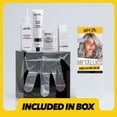 thumbnail image 3 of Got2b Metallics Coloration Permanente pour Cheveux, M71 Argenté Métallique, 3 of 9