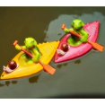 thumbnail image 4 of DYNWAVECA Various Floating Turtle Frog Pond Leaf Swimming Pool Bathtub Toys Decor Outdoor Patio Pond Decorations - Red Raft Turtle, as described Red Raft Turtle, 4 of 10
