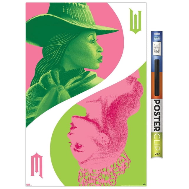 Wicked - Reflection Wall Poster with Push Pins, 22.375" x 34"